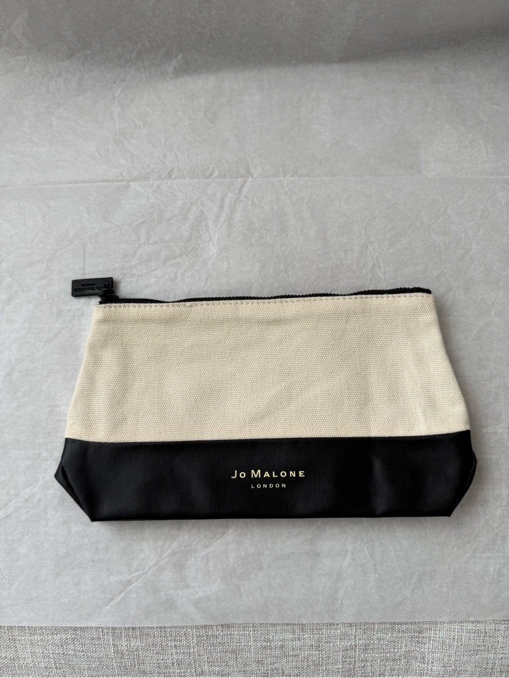 Jo Malone Black & Cream Canvas Toiletry Pouch